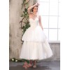 Billie - A Line Sweetheart Ankle Length Organza Wedding Dress
